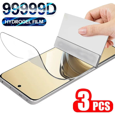 3PCS Hydrogel Film For Realme 13 Pro Plus 12 11 10 9 Pro 7i 8i 9i C67 4G C55 C53 C33 C30 C21Y C25Y C31 C35 Soft Screen Protector