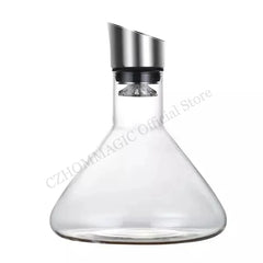 1500ML Iceberg Whisky Wine Decanter Handmade Lead-free Crystal Wine Pourer Carafe Thickened Wine Dispenser Pot Bar Accessories