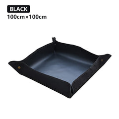 50/66/75/100cm Gardening Mat PE Transplanting Plant Waterproof Square Plant Potting Mat Thicken Foldable Garden Accessories