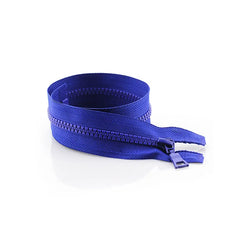 1pc 5# 55/60/70/80/90cm Resin Zipper Open-End Auto Lock Plastic Zippers for Sewing Clothing Jacket Bag