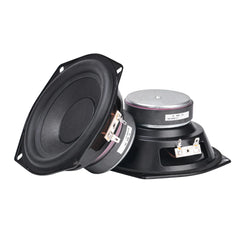 AIYIMA 1Pcs 5.25 Inch Subwoofer Speaker 4 Ohm 30W Rubber Side Woofer Super Bass Speaker For Bookshelf Speakers