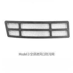 Insect-proof Net for Tesla Model Y Front Trunk Air-conditioning Cover Intake Grille Clean Air Inlet Protective Accessories 2024