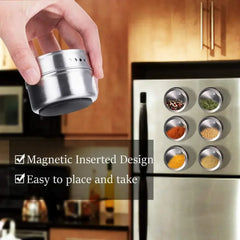 Magnetic Spice Jars