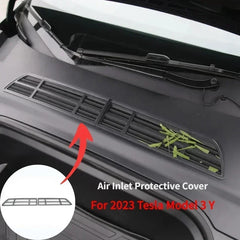 Insect-proof Net for Tesla Model Y Front Trunk Air-conditioning Cover Intake Grille Clean Air Inlet Protective Accessories 2024