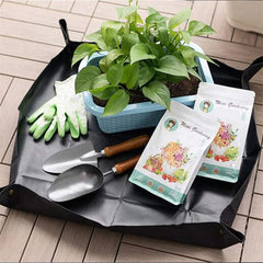 50/66/75/100cm Gardening Mat PE Transplanting Plant Waterproof Square Plant Potting Mat Thicken Foldable Garden Accessories